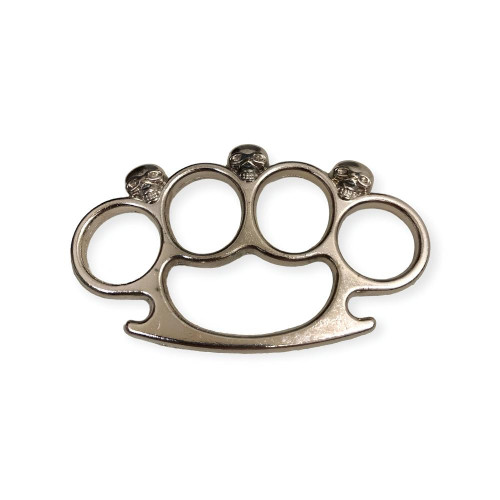 Gümüş Renk Kuru Kafa Muşta