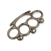 Gümüş Renk Kuru Kafa Muşta -  Özel Tasarım Bıçaklar Kategorisi