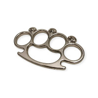 Gümüş Renk Kuru Kafa Muşta -  Özel Tasarım Bıçaklar Kategorisi