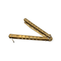 Altın Rengi Kelebek Bıçak: Estetik ve Fonksiyonu Bir Arada Sunan Ürün -  Saç Bakım Ürünleri Kategorisi