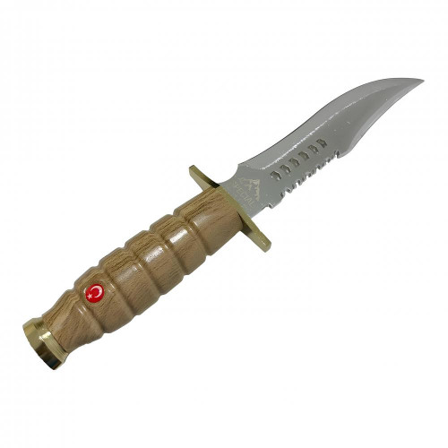 Gümüş Renkli Komando Bıçağı - Yüksek Performans ve Şık Tasarım