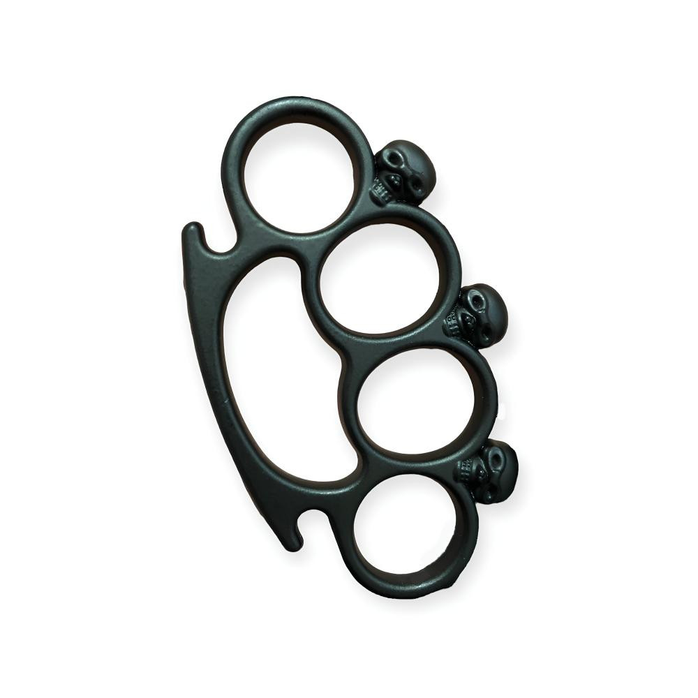 Siyah Kuru Kafa Muşta -  Özel Tasarım Bıçaklar Kategorisi