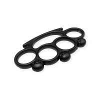 Siyah Kuru Kafa Muşta -  Özel Tasarım Bıçaklar Kategorisi