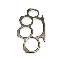 Gümüş Renkli İnce Klasik Muşta -  Özel Tasarım Bıçaklar Kategorisi