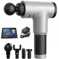 Dört Başlıklı Altı Fonksiyonlu Şarjlı Masaj Tabancası -  Masaj Aletleri Kategorisi