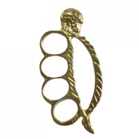 İskelet Muşta Altın Sarı -  Özel Tasarım Bıçaklar Kategorisi