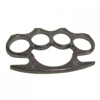 Tuğra Figürlü Çelik Muşta Gri -  Özel Tasarım Bıçaklar Kategorisi