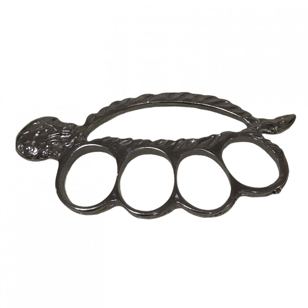 Çelik İskelet Muşta Gri -  Özel Tasarım Bıçaklar Kategorisi