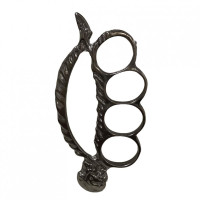 Çelik İskelet Muşta Gri -  Özel Tasarım Bıçaklar Kategorisi