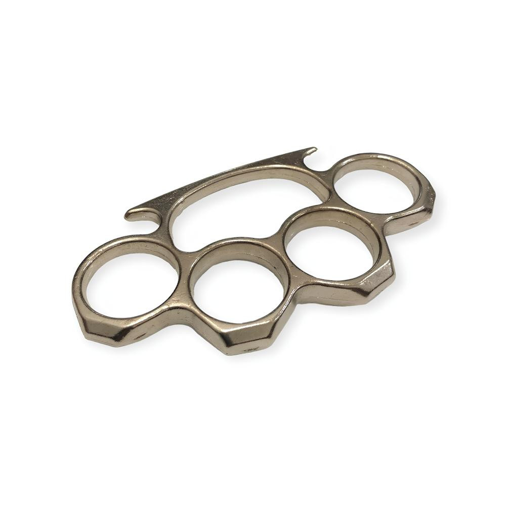 Gümüş Renk Klasik Muşta -  Özel Tasarım Bıçaklar Kategorisi