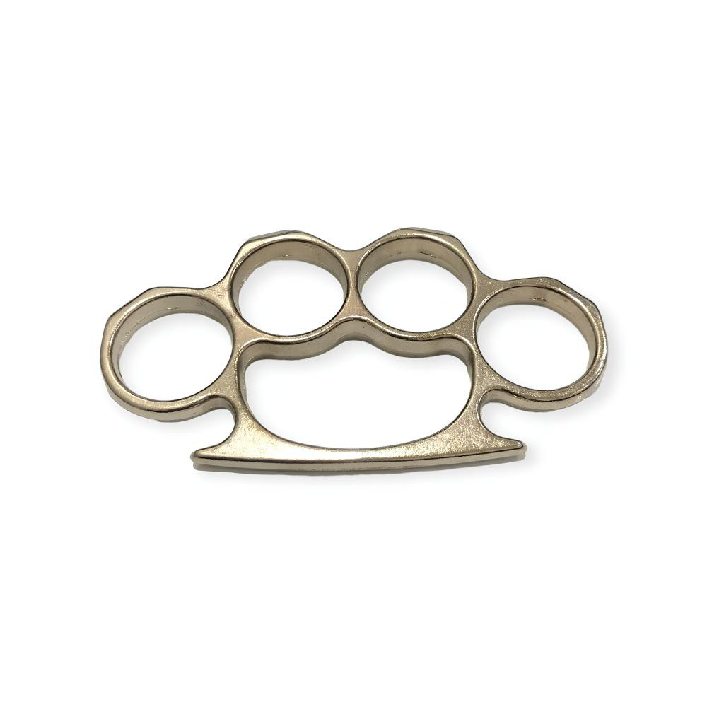 Gümüş Renk Klasik Muşta -  Özel Tasarım Bıçaklar Kategorisi