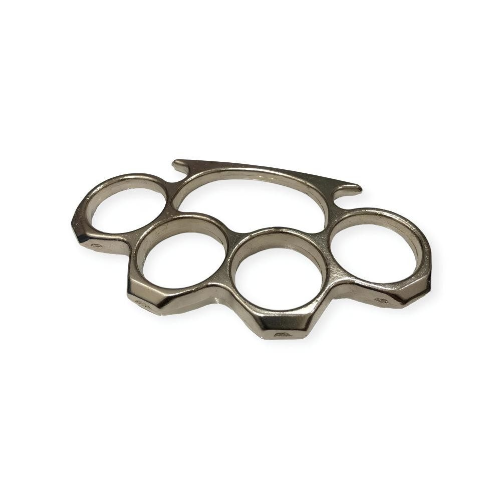 Gümüş Renk Klasik Muşta -  Özel Tasarım Bıçaklar Kategorisi