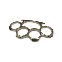 Gümüş Renk Klasik Muşta -  Özel Tasarım Bıçaklar Kategorisi