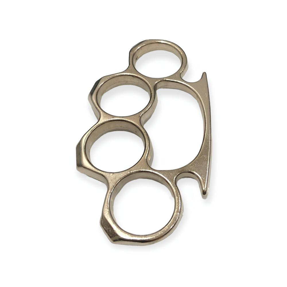 Gümüş Renk Klasik Muşta -  Özel Tasarım Bıçaklar Kategorisi