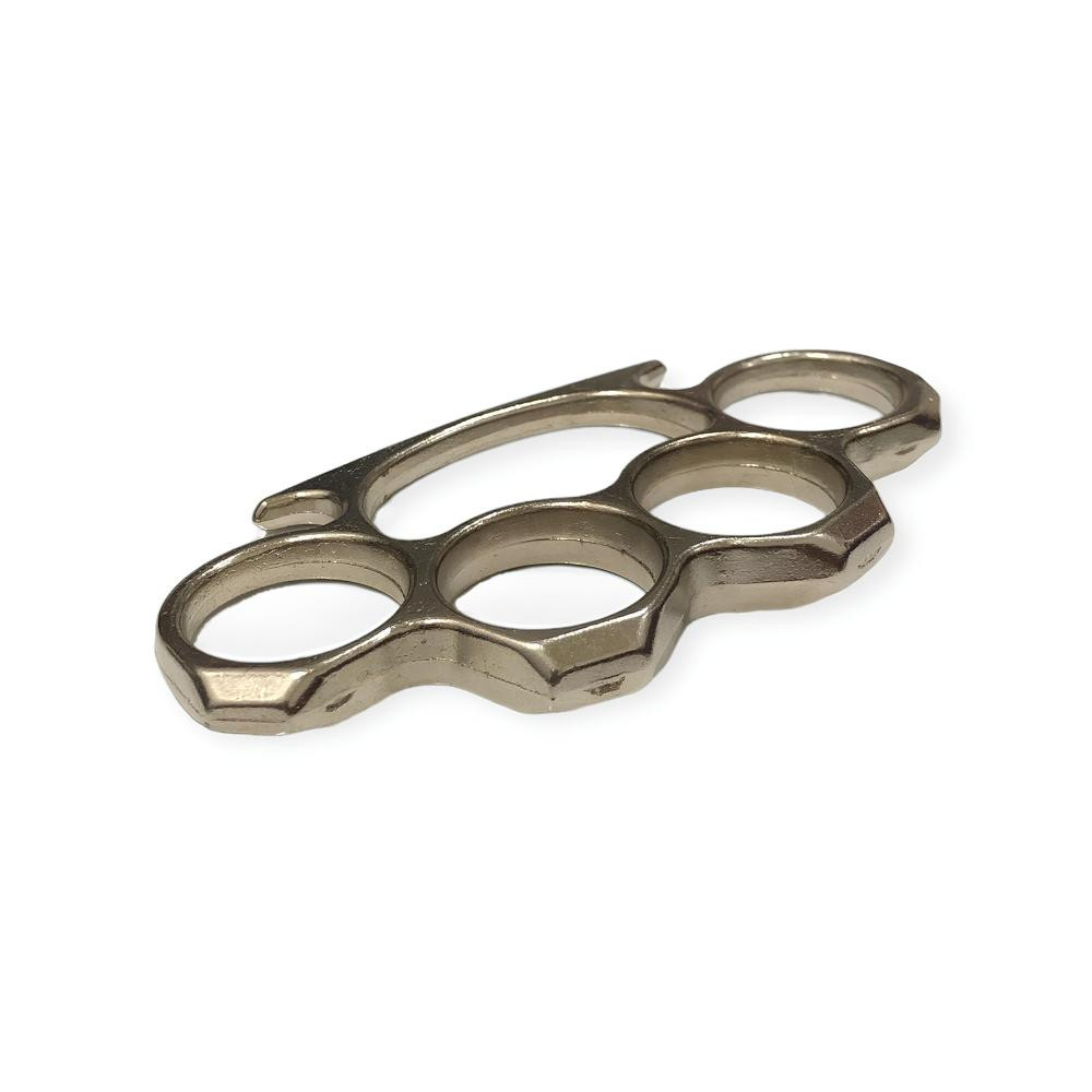 Gümüş Renk Klasik Muşta -  Özel Tasarım Bıçaklar Kategorisi