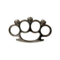 Gri Renk Kuru Kafa Muşta -  Özel Tasarım Bıçaklar Kategorisi