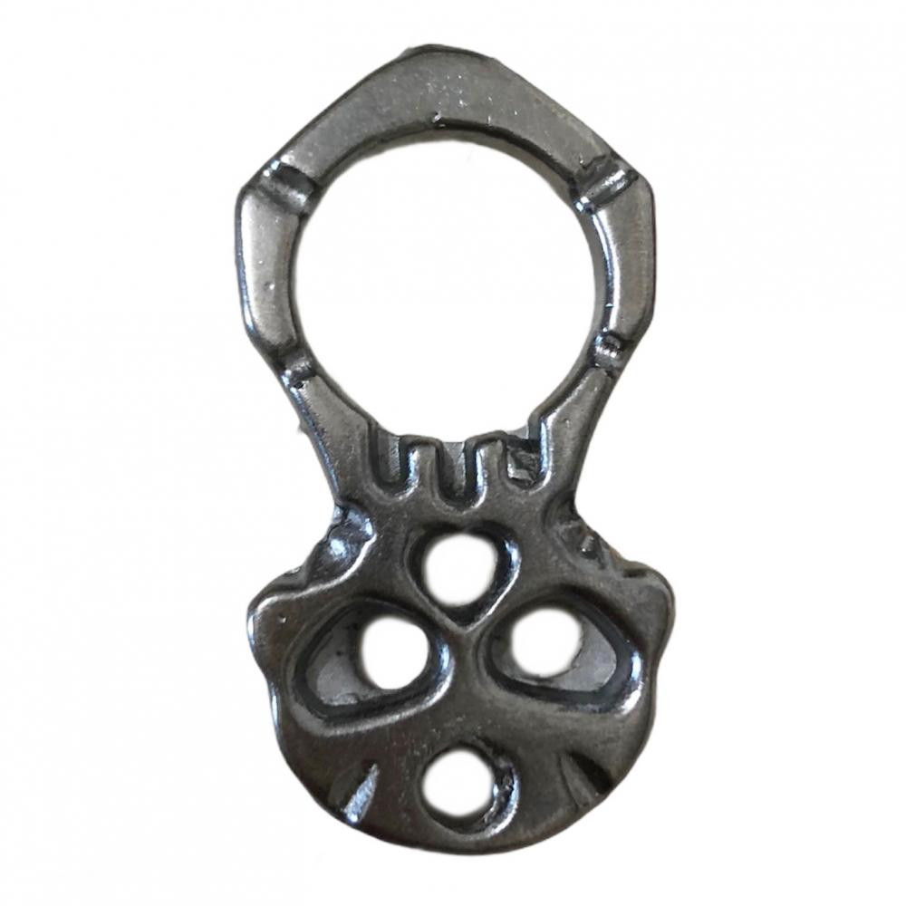 Tek Parmak Muşta Gri -  Özel Tasarım Bıçaklar Kategorisi