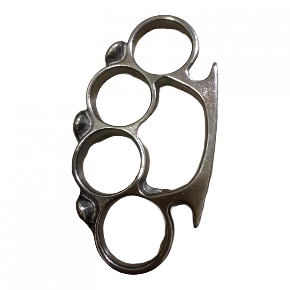 Topuzlu Düz Muşta Gri -  Özel Tasarım Bıçaklar Kategorisi