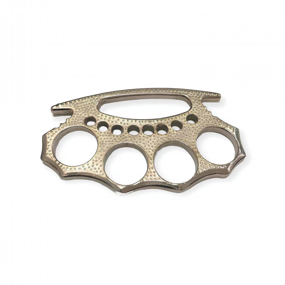 Gümüş Rengi Delikli Muşta -  Özel Tasarım Bıçaklar Kategorisi