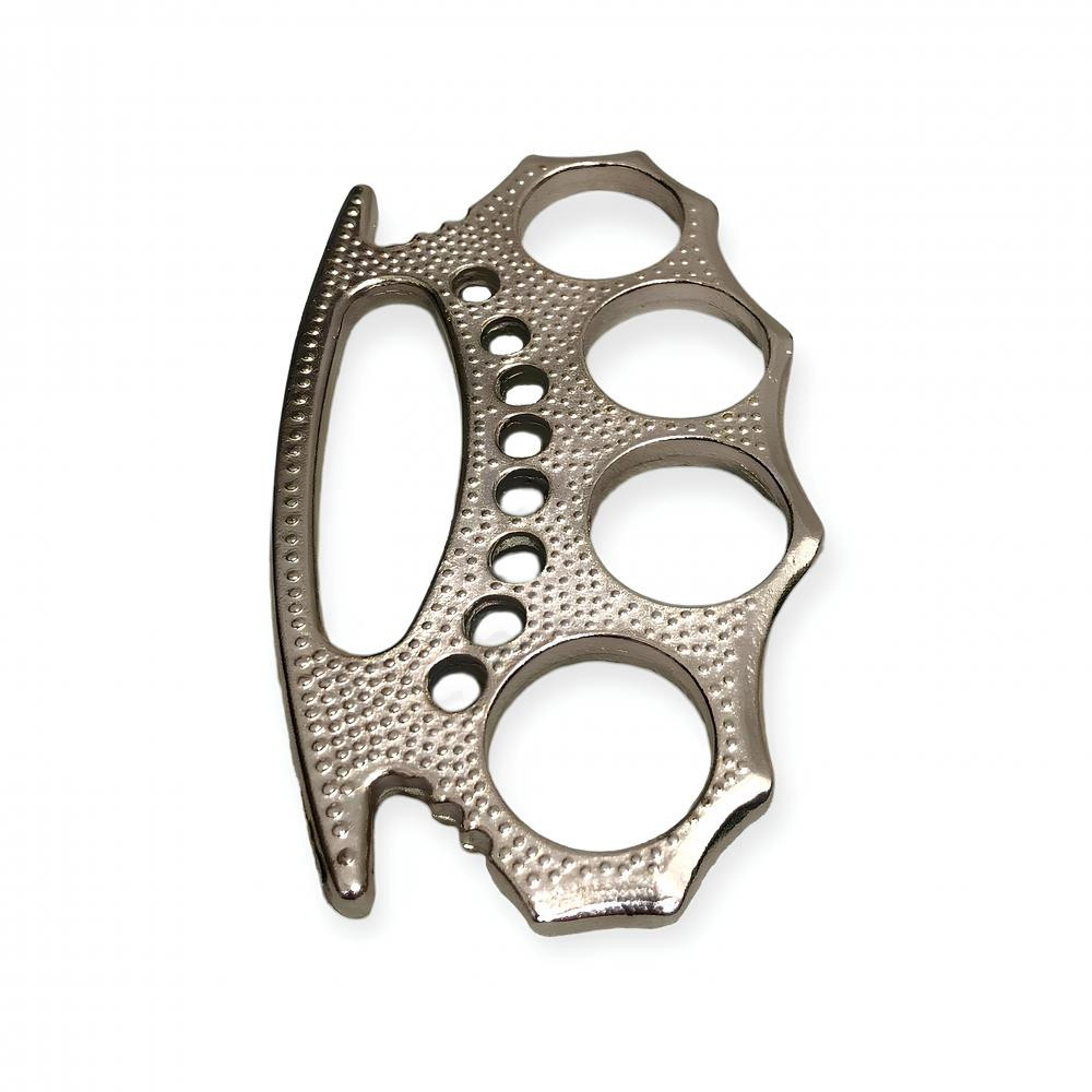 Gümüş Rengi Delikli Muşta -  Özel Tasarım Bıçaklar Kategorisi