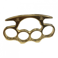 Tuğra Figürlü Muşta Altın -  Özel Tasarım Bıçaklar Kategorisi