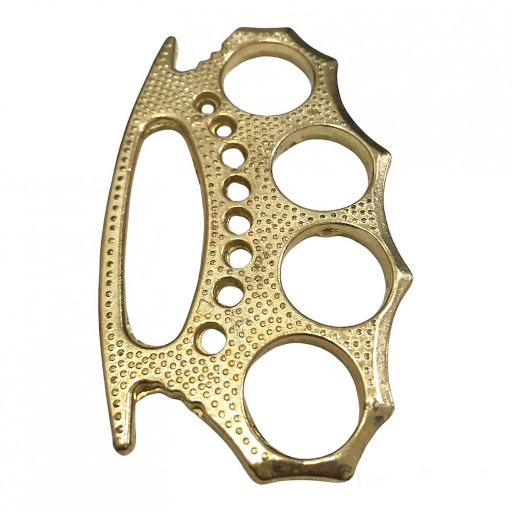 Delikli Muşta Altın -  Özel Tasarım Bıçaklar Kategorisi