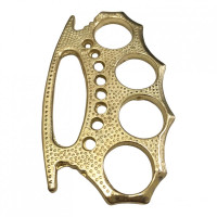 Delikli Muşta Altın -  Özel Tasarım Bıçaklar Kategorisi