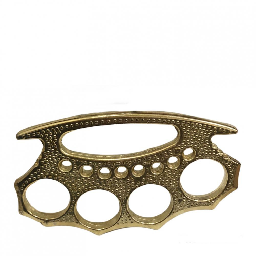 Delikli Muşta Altın -  Özel Tasarım Bıçaklar Kategorisi