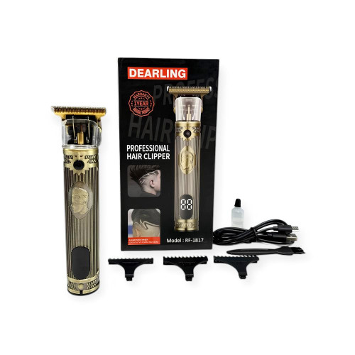 Dearlıng RF-1817 Dijital Göstergeli Şarjlı Tıraş Makinesi