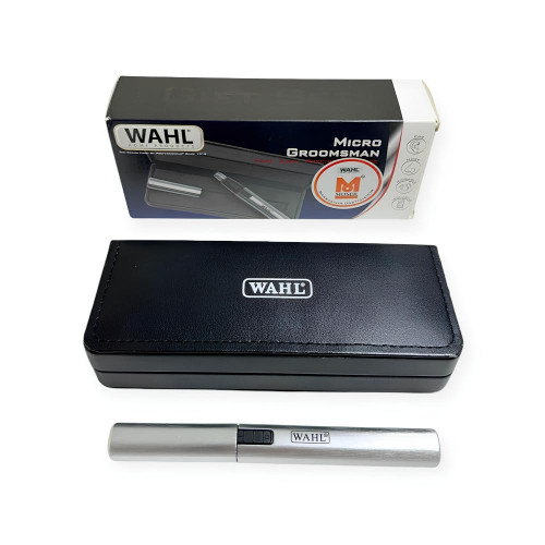 Wahl Micro Groomsman Yıkanabilir Başlıklı Burun Kulak Kıl Alma Makinesi