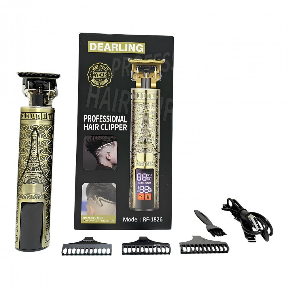 Dearlıng Rf-1826 Dijital Göstergeli ve Hız Ayarlı Tıraş Makinesi -  Epilasyon Ürünleri Kategorisi