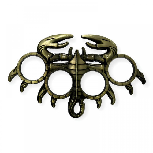 Akrep Desenli Çelik Muşta