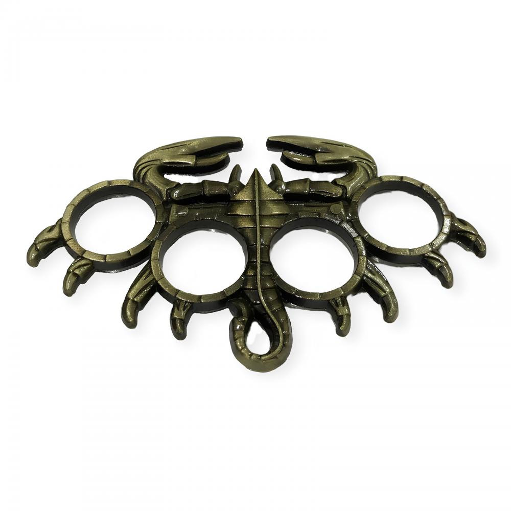 Akrep Desenli Çelik Muşta -  Özel Tasarım Bıçaklar Kategorisi