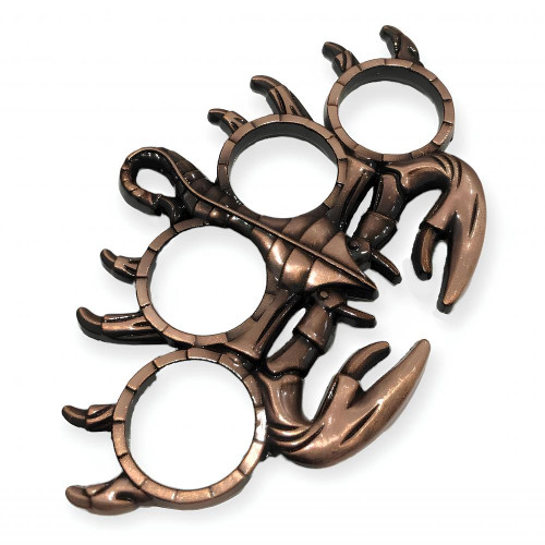 Akrep Desenli Bakır Renk Muşta