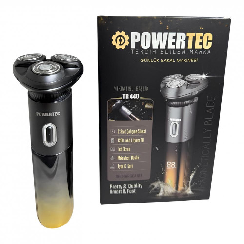 Powertec TR 440 Sinek Kaydı Tıraş Makinesi