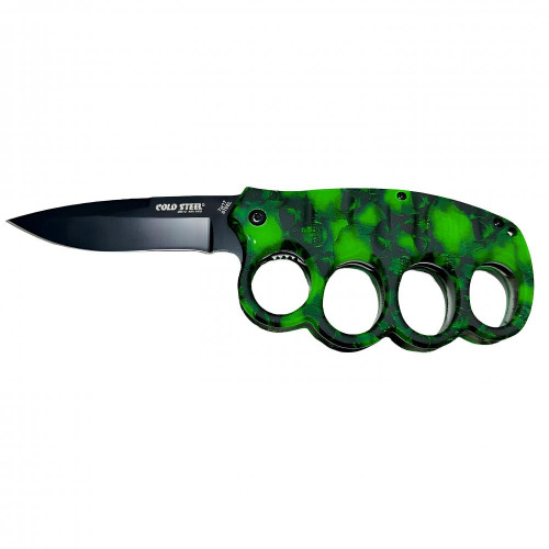 Gold Steel Soğuk Çelik 219 Yeşil Renk Muştalı Çakı