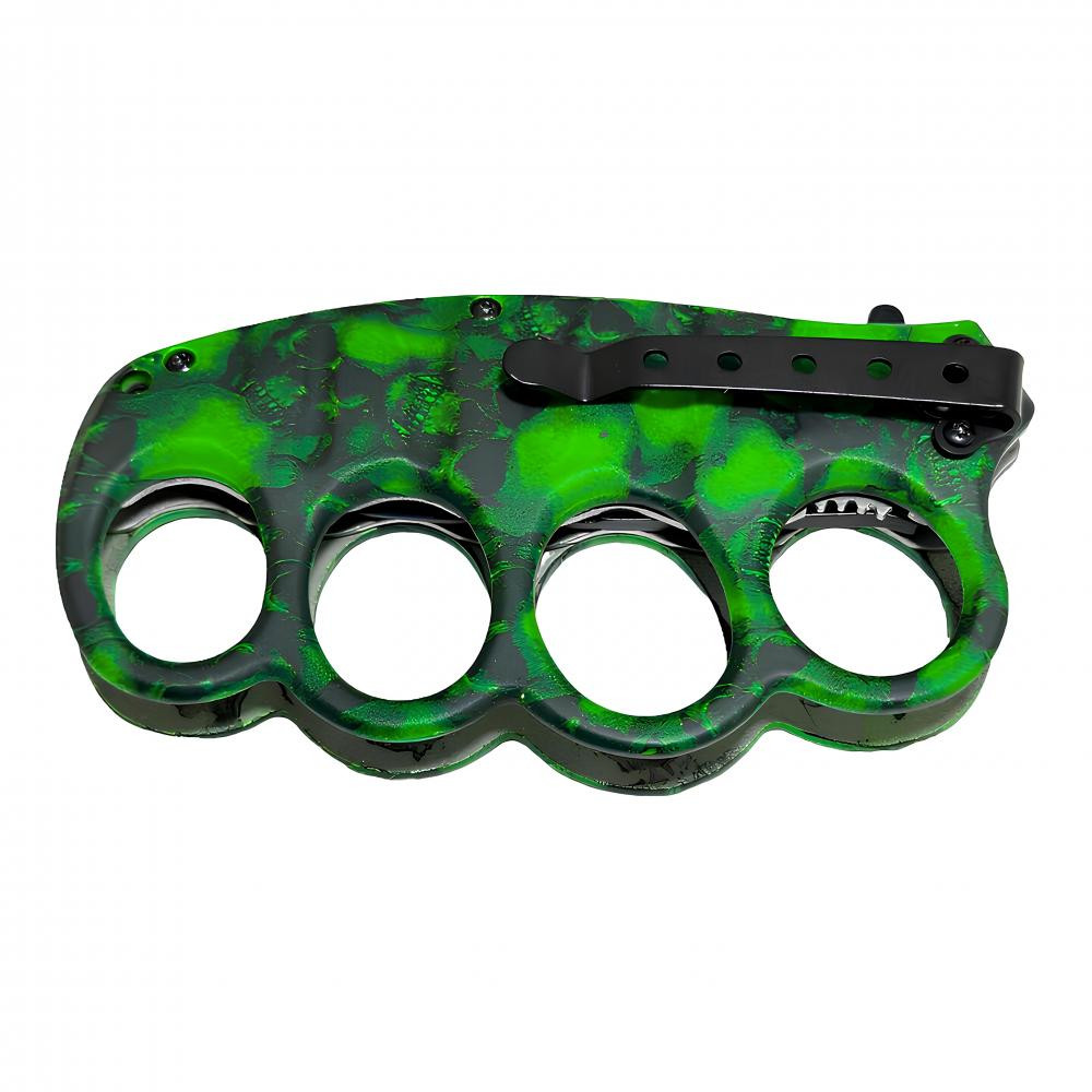 Gold Steel Soğuk Çelik 219 Yeşil Renk Muştalı Çakı -  Çakılar Kategorisi