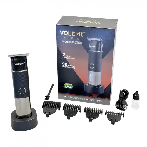 Volemi V-0090 Dijital Göstergeli Şarjlı Saç ve Sakal Tıraş Makinesi