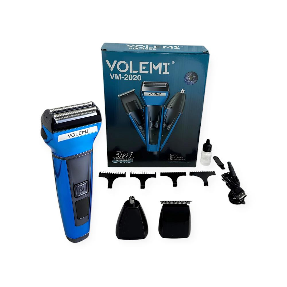 Volemi 3 Başlıklı Şarjlı Tıraş Makinesi -  Epilasyon Ürünleri Kategorisi