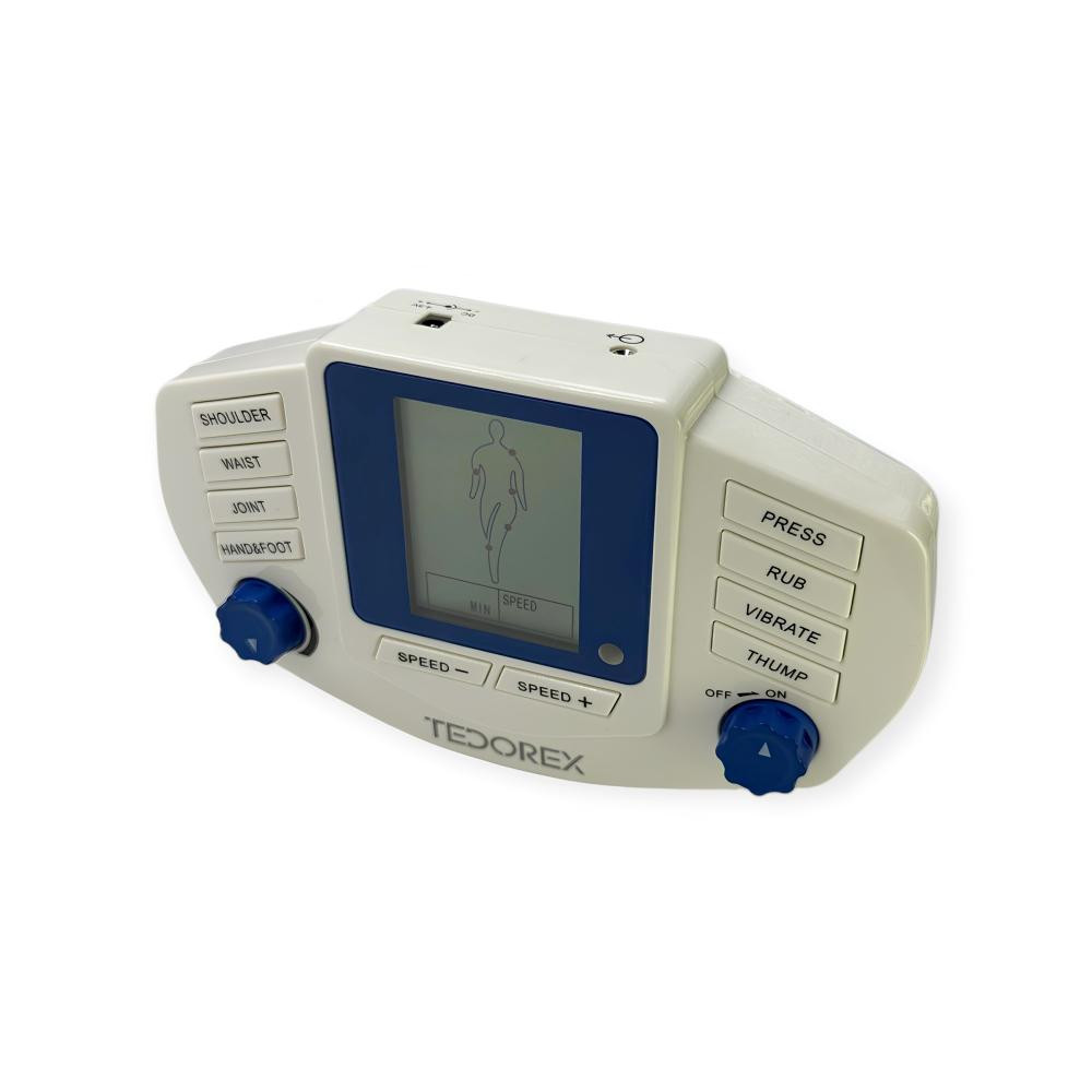 Tedorex TDR-01 TENS EMS masaj modları ekran görünümü
