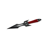 Kırmızı Kunai Fırlatma Bıçağı Seti 3 lü  Naruto Shuriken AJ00 -  Özel Bıçaklar Kategorisi