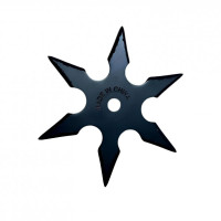 3 lü shuriken takımı siyah çelik detay görünüm