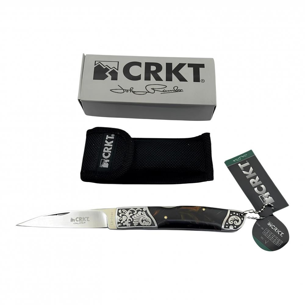 CRKT CR-0144 sedef işlemeli çakı